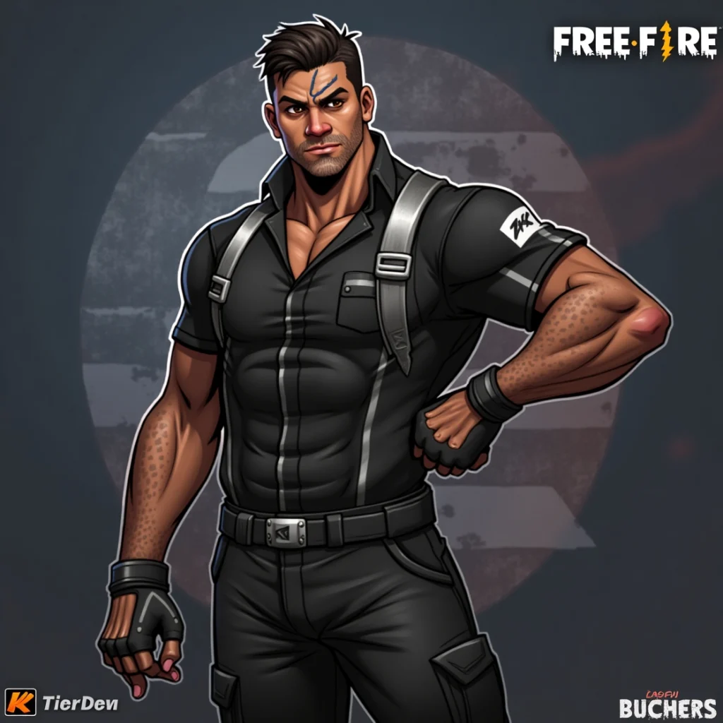 Free Fire All Characters: Names, Abilities & Stories 7 K (Captain Booyah) best character in ff